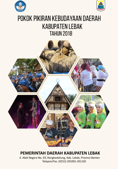Pokok Pikiran Kebudayaan Daerah Kabupaten Lebak